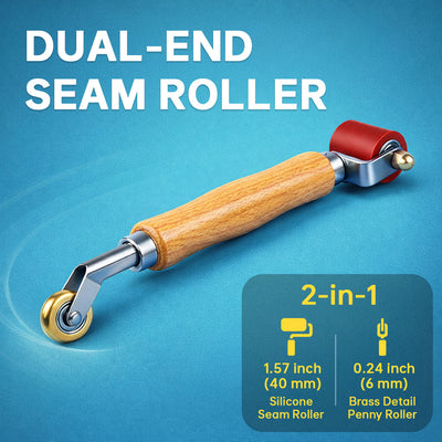 Dual-End Seam Roller